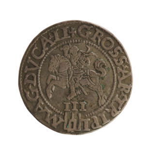 Lithuanian troika, Sigismund II Augustus (king of Poland; 1544–1572), Jagiellon dynasty; emblems;