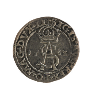 Lithuanian troika; Sigismund II Augustus (king of Poland, 1544–1572); emblems of the Jagiellons