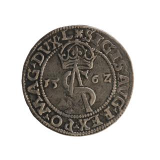 Lithuanian trojak, Sigismund II Augustus (king of Poland; 1544–1572), emblems, Jagiellon dynasty,