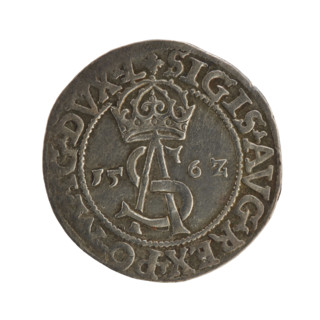 Lithuanian troika; Sigismund II Augustus (king of Poland, 1544–1572); emblems of the Jagiellon