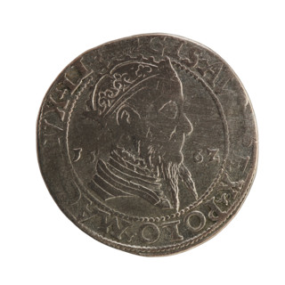 Lithuanian troika; Sigismund II Augustus (King of Poland; 1520–1572); coats of arms; Jagiellons