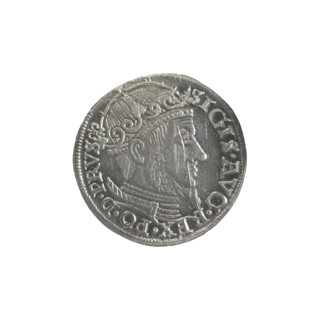 Gdansk trojak, Sigismund II Augustus (King of Poland; 1544–1572), Jagiellonian dynasty; obverse:
