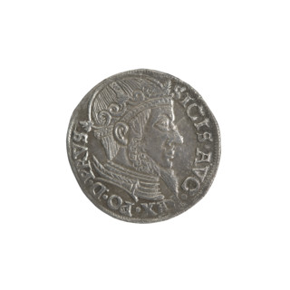 Gdansk trojak, Sigismund II Augustus (King of Poland; 1544–1572), Jagiellonian dynasty; obverse: