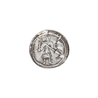 denarius, Boleslaw III Krzywousty (prince of Poland; 1086–1138; ruler 1107–1138), allegories,