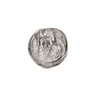 Denarius of Boleslaw III Krzywousty (prince of Poland; ca. 1086–1138), ca. 1125–1138. Obverse: