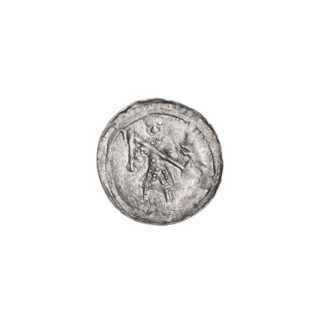denarius, Boleslaw III Krzywousty (prince of Poland; 1086–1138; reign 1107–1138), allegories,