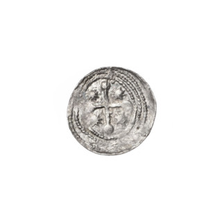 denarius, Boleslaw III Krzywousty (prince of Poland; 1086–1138), allegories, equal-armed cross,