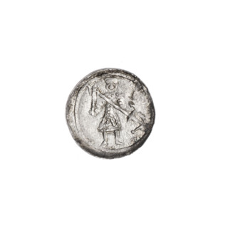 denarius, Boleslaw III Krzywousty (prince of Poland; 1107–1138), allegories, Boleslaw III