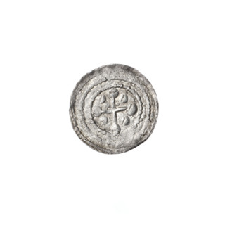 Denarius, Boleslaw III Krzywousty (prince of Poland; 1086–1138). Romanesque style, ca. 1125–1138,