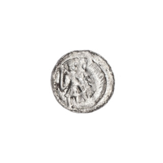 Denarius, Boleslaw III Krzywousty (prince of Poland; 1107–1138). Romanesque style, ca. 1125–1138,