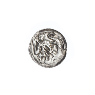 denarius, Boleslaw III Krzywousty (prince of Poland; 1086–1138), allegories, crosses, equal-armed