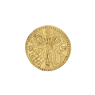 half-ducat (punch 3 hellers), Charles II (Duke of Ziebice-Olesnica; 1587–1617), 1612. Obv.: