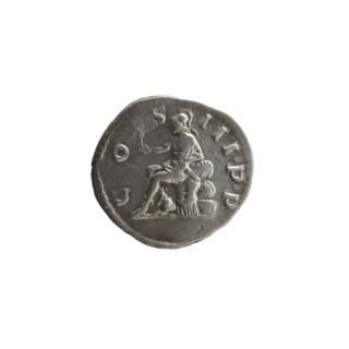 Denarius, Marcus Aurelius (121–180; Roman emperor 161–180), issuer Marcus Aurelius — obverse: bust