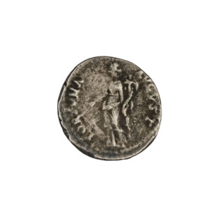 denarius, Nerva (Roman Emperor; 96–98) — iconography: laurel wreaths, Fortuna (personification),