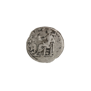 Denarius, Septimius Severus (Roman Emperor; 146–211). Obverse: Emperor's head with a laurel wreath