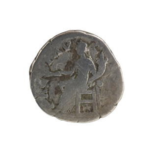 Denarius, Pax (personification), Septimius Severus (Roman Emperor; 146–211) — iconography: branch
