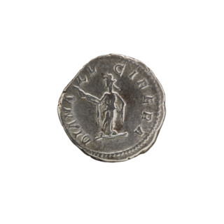 Denarius, Caracalla (188–217; Roman emperor 198–217); obverse: bust of Julia Domna (Roman empress;