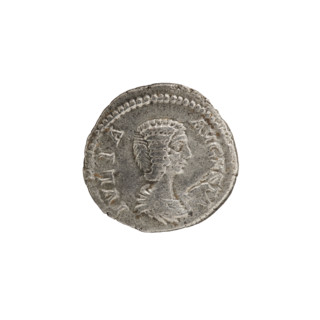 Denarius, Julia Domna (ca. 160–217; Roman empress 193–211), Septimius Severus (Roman emperor;