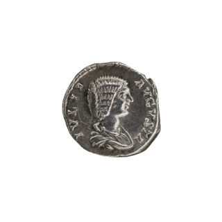 Denarius, Julia Domna (ca. 160–217; Roman empress 193–211), Septimius Severus (Roman emperor;