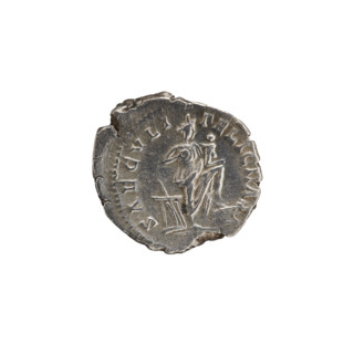 denarius, Julia Domna (ca. 160–217; Roman empress 193–211), Septimius Severus (Roman emperor;
