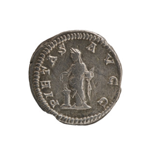 Denarius, Julia Domna (ca. 160–217), coin, Roman Empire (196–211). Obverse: IVLIA AVGVSTA — bust of