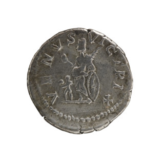 Denarius, Plautilla (ca. 185–212; Roman empress 202–205); issuer: Caracalla (188–217; Roman emperor