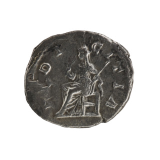 denarius, Elagabalus (204-222; Roman emperor 218-222), Julia Maesa (ca. 160-224; augusta 218-224),