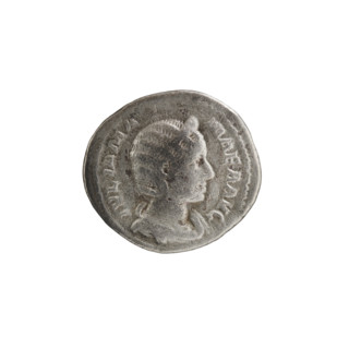 Denarius, Alexander Severus (208–235, Roman emperor 222–235); issuer: Julia Mamaea (ca. 180–235;