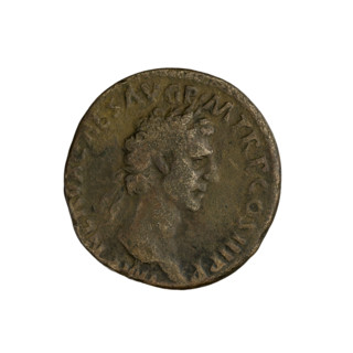 Nerva (Roman Emperor; 96–98). Obverse: IMP NERVA CAES AVG PM TR P COS III PP — Nerva's head r.,