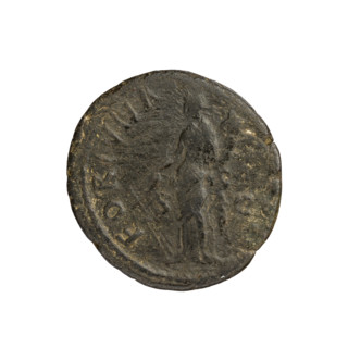 Nerva (Roman Emperor; 96–98) — iconography: laurel wreaths; Fortuna standing; Fortuna