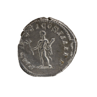 Denarius, Caracalla (188–217), issuer: Caracalla (Roman emperor; 188–217). Obverse: ANTONINVS PIVS