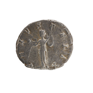 Denarius, Julia Domna (ca. 160–217; Roman empress 193–211). Obverse: IVLIA AVGVSTA — bust of Julia