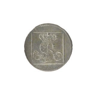 silver crown groschen; Sylm, Frederick William (fl. 1765–1767); Stanislaw August Poniatowski (King