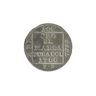 silver crown groschen, Sylm, Frederick William (fl. 1765–1767), Stanislaw August Poniatowski (King