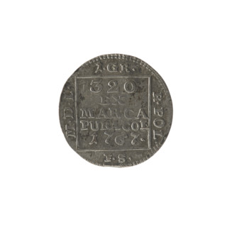 silver Crown groschen, Sylm, Frederick William (fl. 1765-1767), Stanislaw August Poniatowski (King