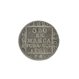 silver Crown groschen; Sylm, Frederick William (fl. 1765–1767); Stanislaw August Poniatowski (King