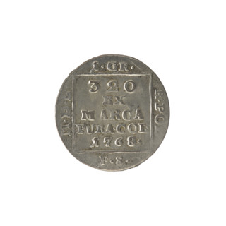 silver Crown groschen, Sylm, Frederick William (fl. 1765-1767), Stanislaw August Poniatowski (King