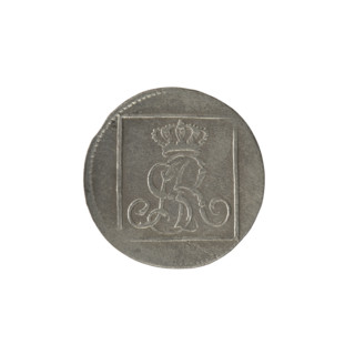 silver crown grosz, Stanislaw August Poniatowski (King of Poland; 1764–1795), Partenstein, Antoni