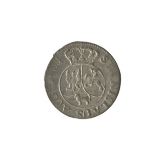 crown sixer, Stanislaw August Poniatowski (King of Poland; 1732–1798), Polish coin, Crown coin;