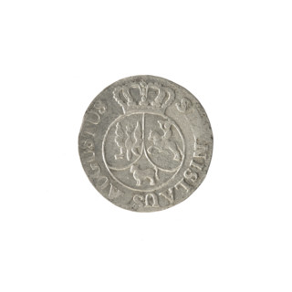 crown sixer, Stanislaw August Poniatowski (King of Poland; 1732–1798), Polish coin (crown coin),