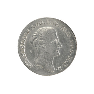 2 gold crown coins, Stanislaw August Poniatowski (King of Poland; 1732–1798), 1794. Obv.: Head of
