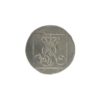 silver crown groschen, Frederick William (fl. 1765-1767), Stanislaw August Poniatowski (King of