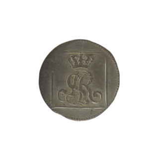 silver crown groschen, Sylm, Frederick William (fl. 1765-1767), Stanislaw August Poniatowski (King