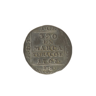 silver crown groschen, Sylm, Frederick William (fl. 1765-1767), Stanislaw August Poniatowski (King