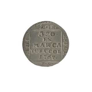 silver crown groschen, Sylm, Frederick William (fl. 1765-1767), Stanislaw August Poniatowski (King