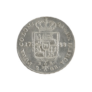 2 gold crown coins, Brenn, Efraim (fl. 1774–1792), Stanislaw August Poniatowski (King of Poland;