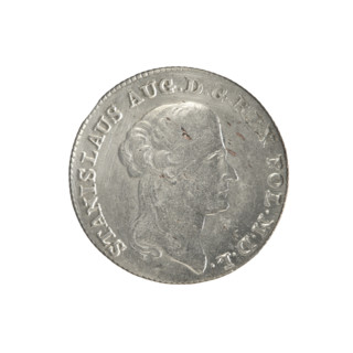 2 gold crown coins, Stanislaw August Poniatowski (King of Poland; 1764–1795), Polish crown coins;