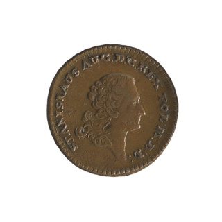 Obv.: Head of Stanislaw August turned to the right, around the inscription divided at the bottom: