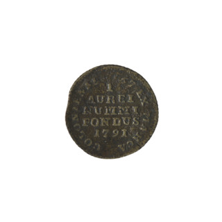 Weight for weighing ducats, Brenn Efraim (Mintmaster; 1741–1792); attributed to Stanislaw August