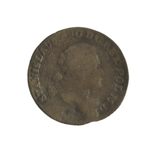 gold crown - forgery; publisher: Sylm, Frederick William (fl. 1765-1767) (for the original);